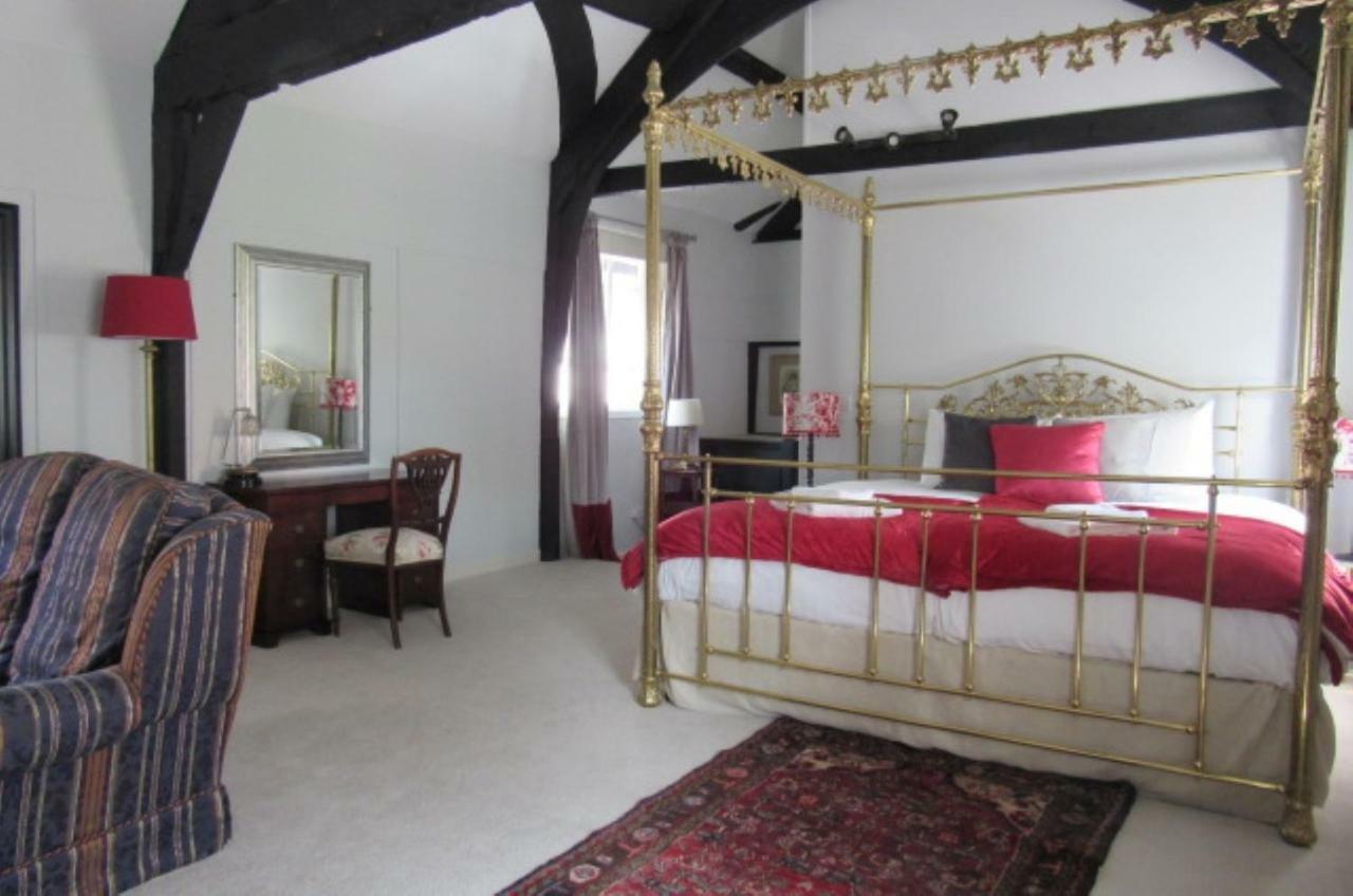 The Old Vicarage Hotel & Restaurant Bridgwater Kültér fotó The bedroom